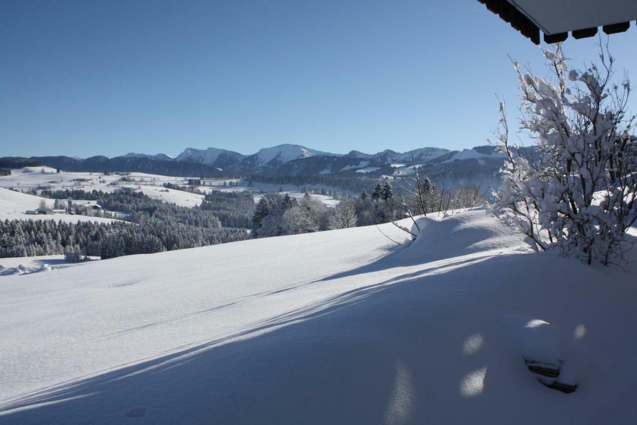 Ferienwohnung Nagelfluh Allgaeu Oberreute Bagian luar foto